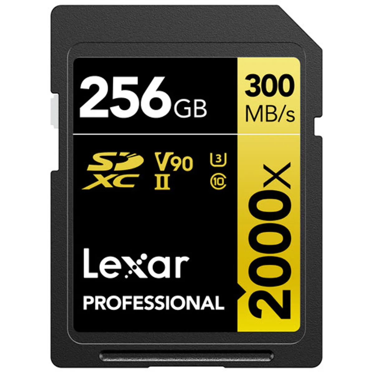Lexar Professional SDXC 2000x GOLD 256GB 260MB/s