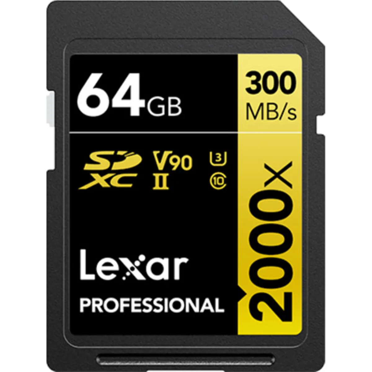 Lexar Professional SDXC 2000x GOLD 64GB 260MB/s