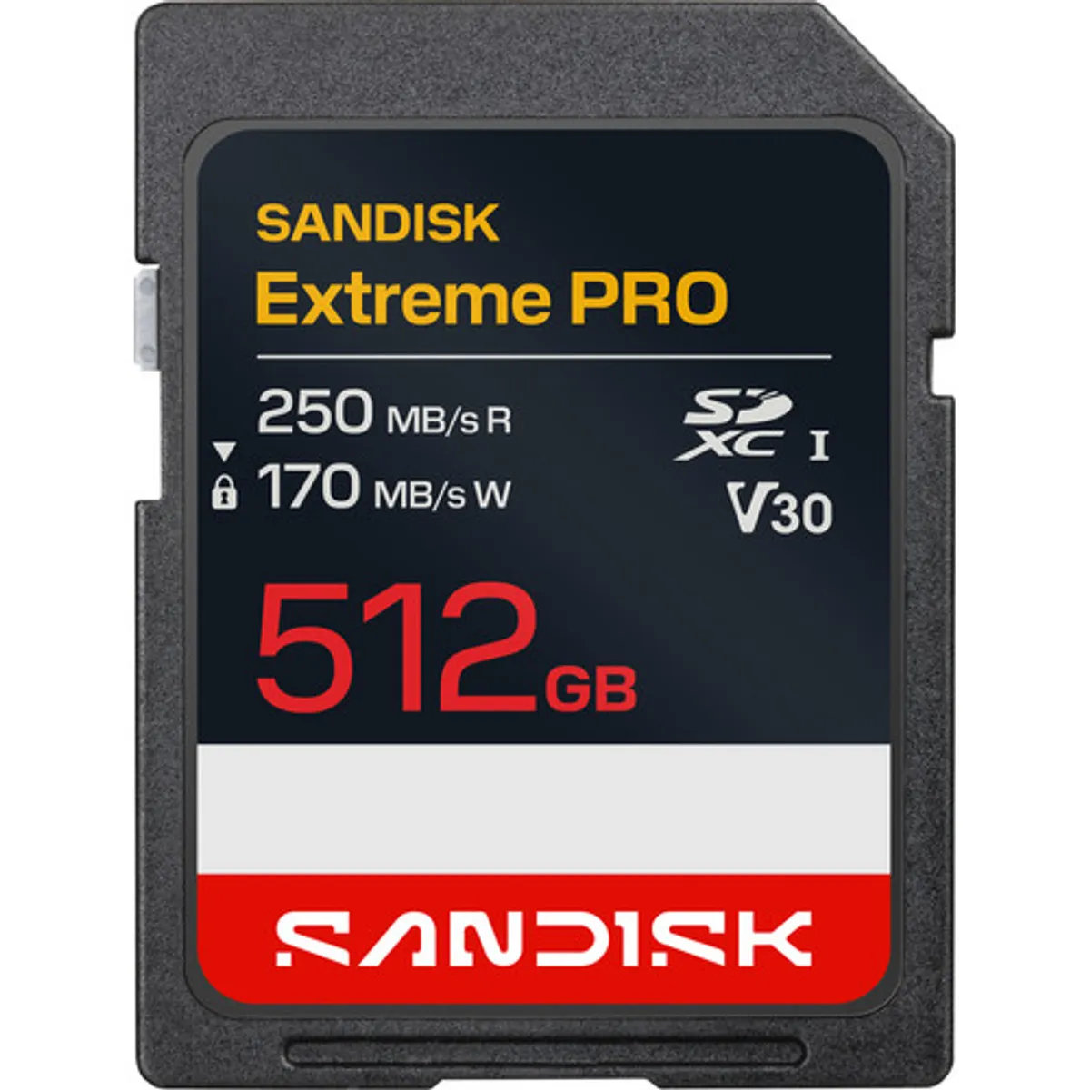 SANDISK Extreme PRO SDXC 512GB 170MB/s