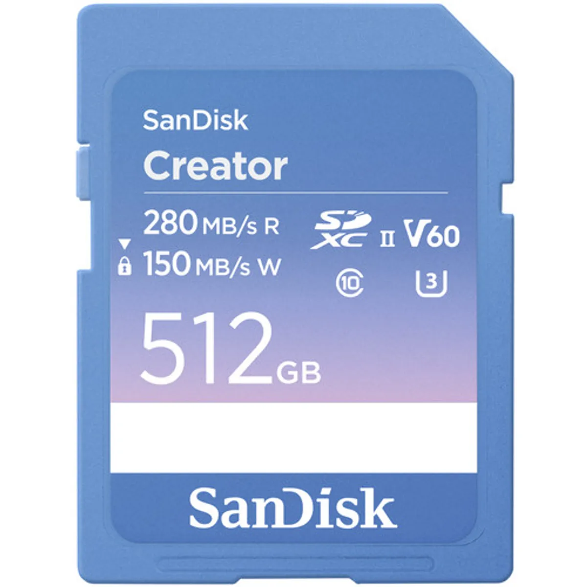 SANDISK SDXC Creator 512GB 150MB/s
