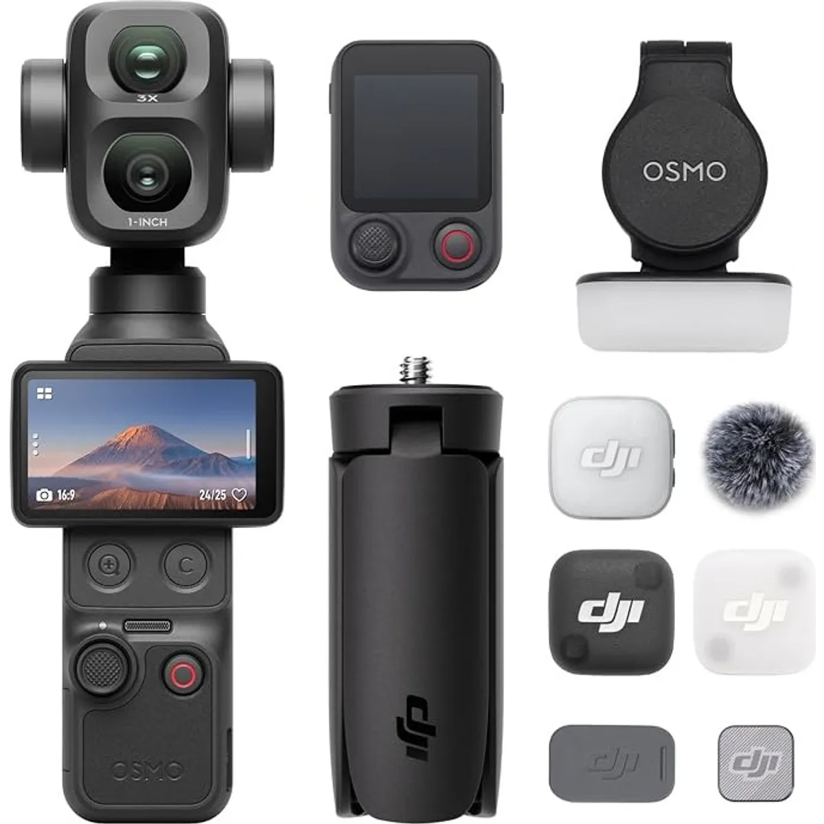 DJI Osmo Pocket 4P (Pro) Creator Combo Zwart