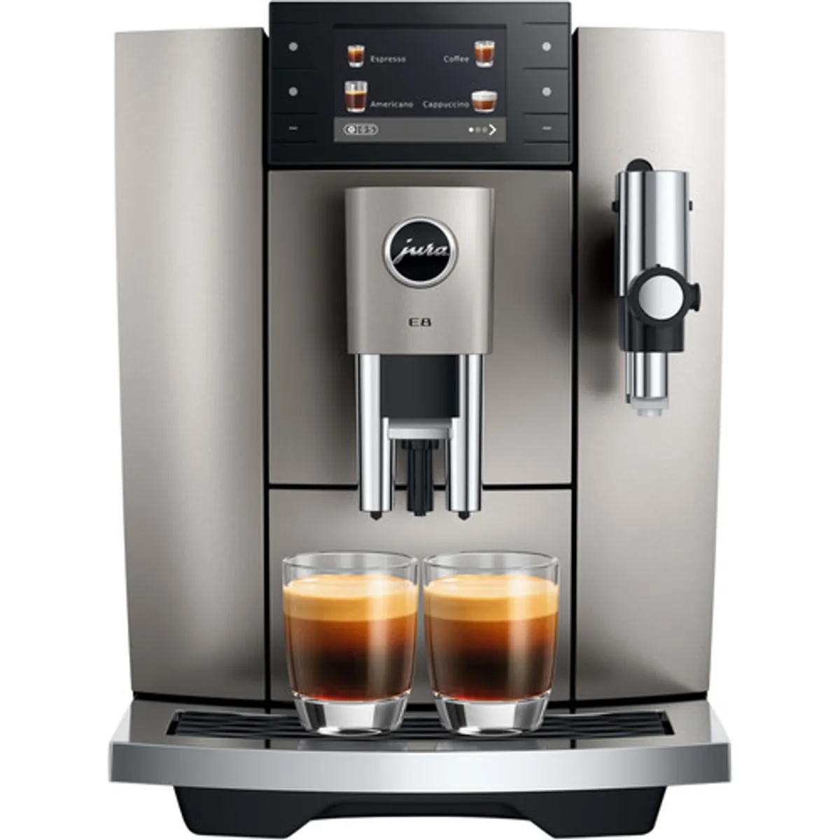 JURA E8 Midnight Silver (ED)