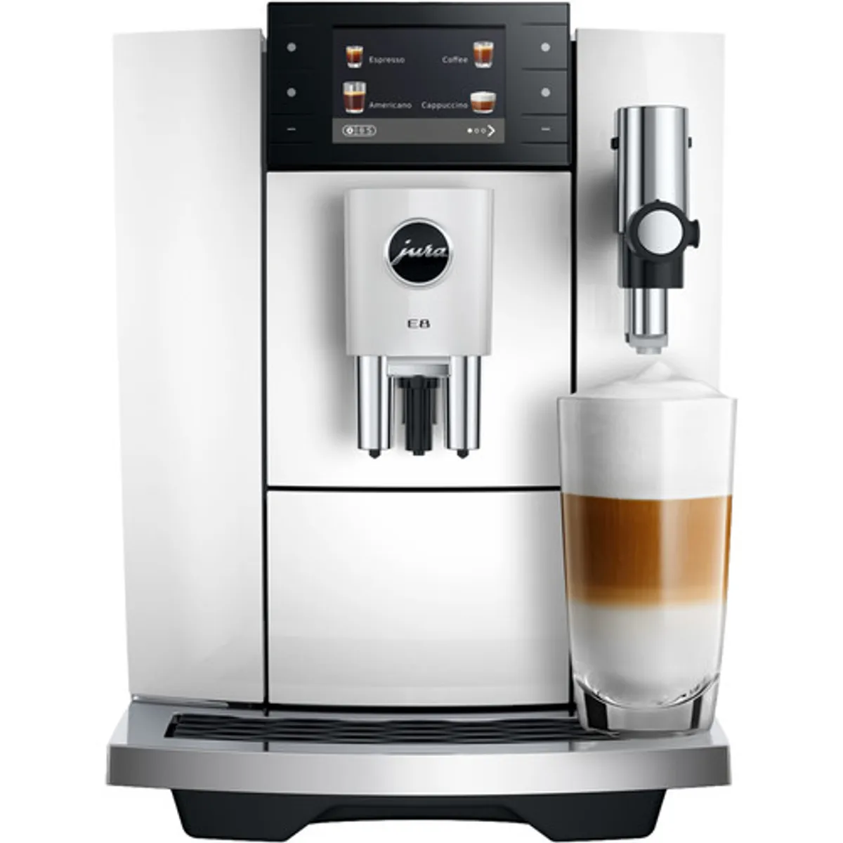 JURA E8 Piano White (ED)