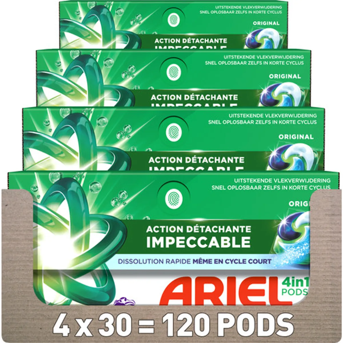 Ariel 4in1 Pods Original - 120 stuks