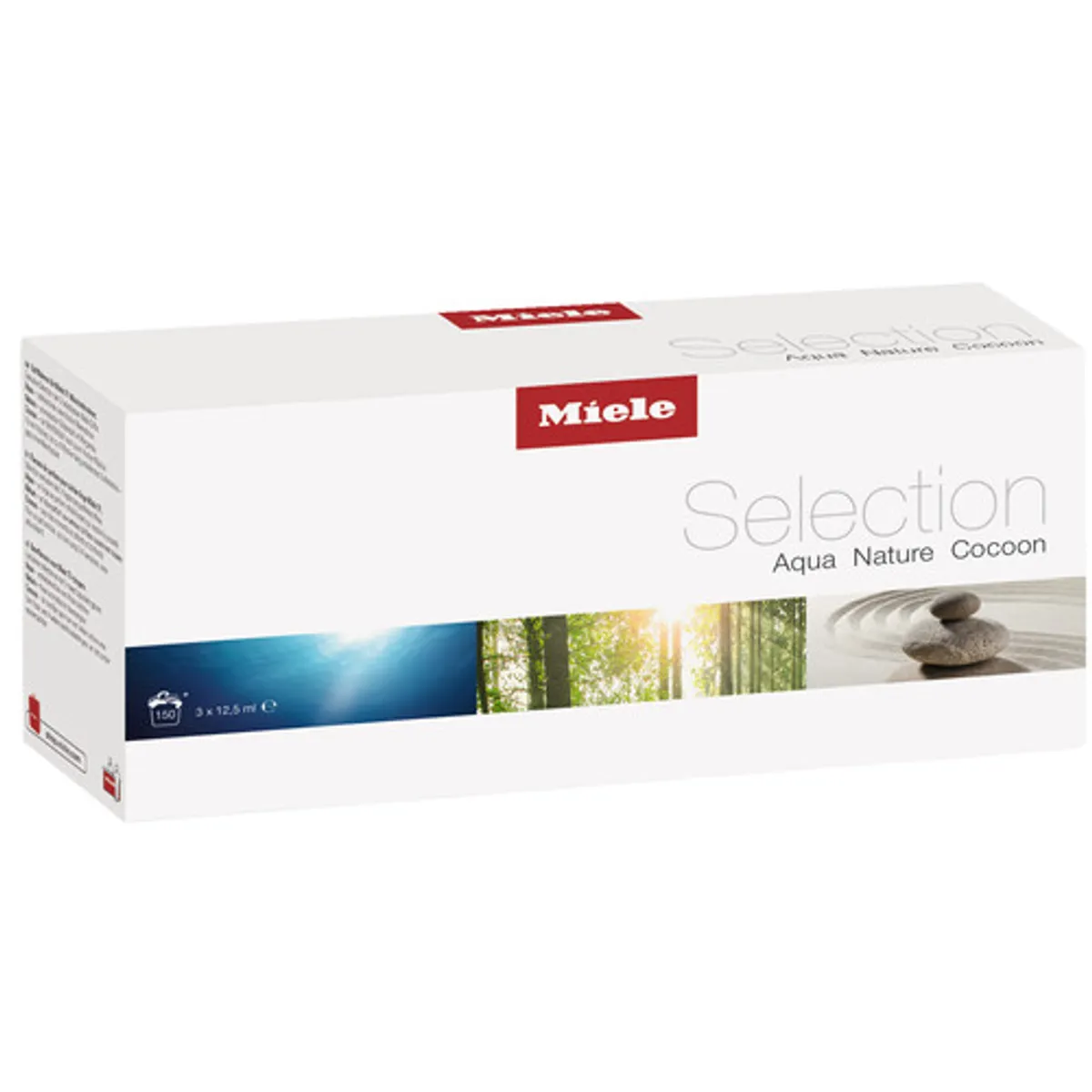 Miele Selection set Aqua, Nature, Cocoon geurflacons