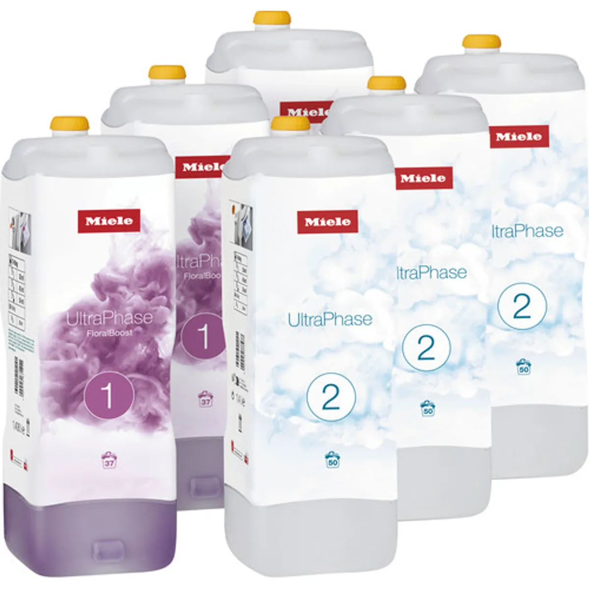 Miele Set UltraPhase 1 & 2 FloralBoost (6 flacons) - halfjaarpakket