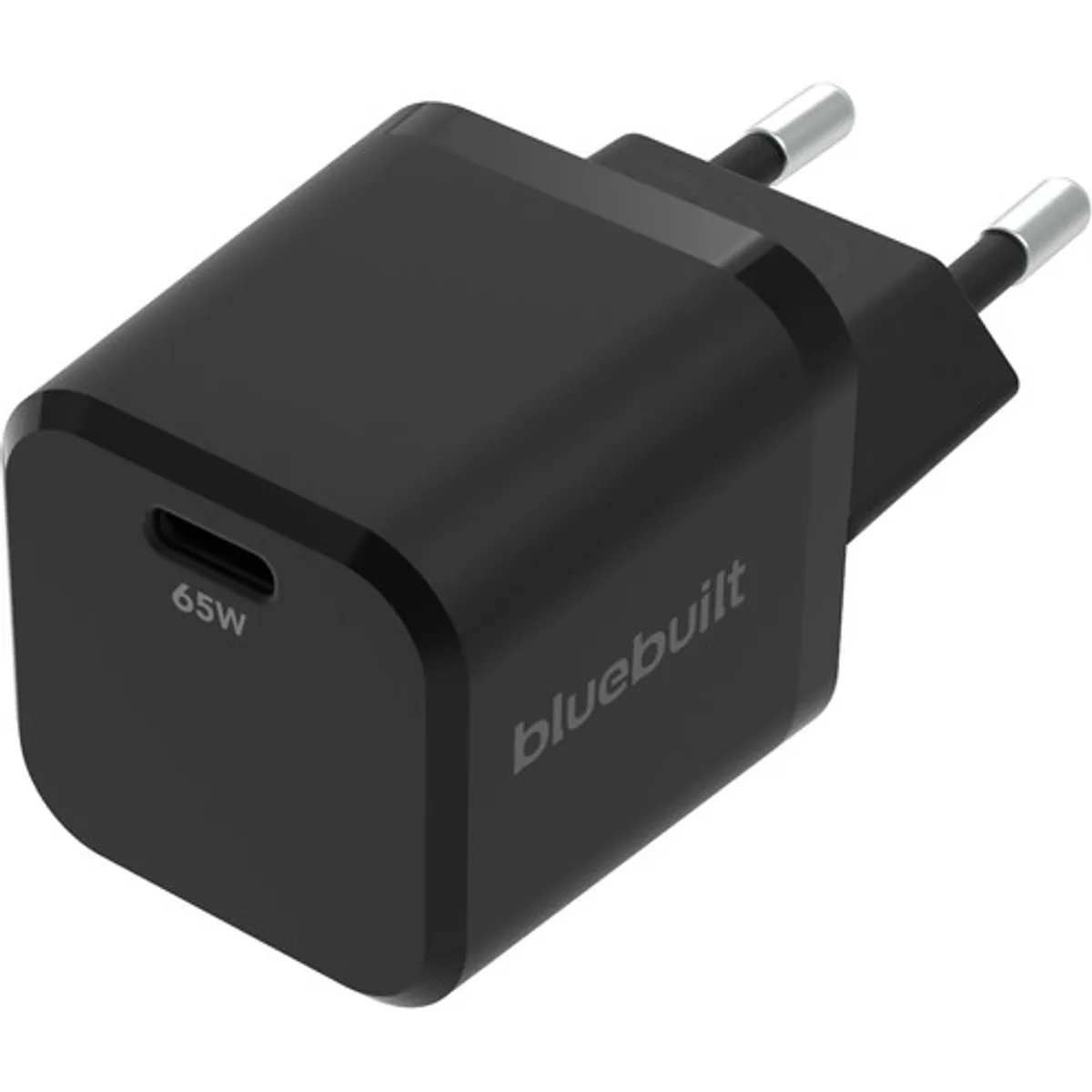 BlueBuilt 65W GaN Usb C Oplader Zwart