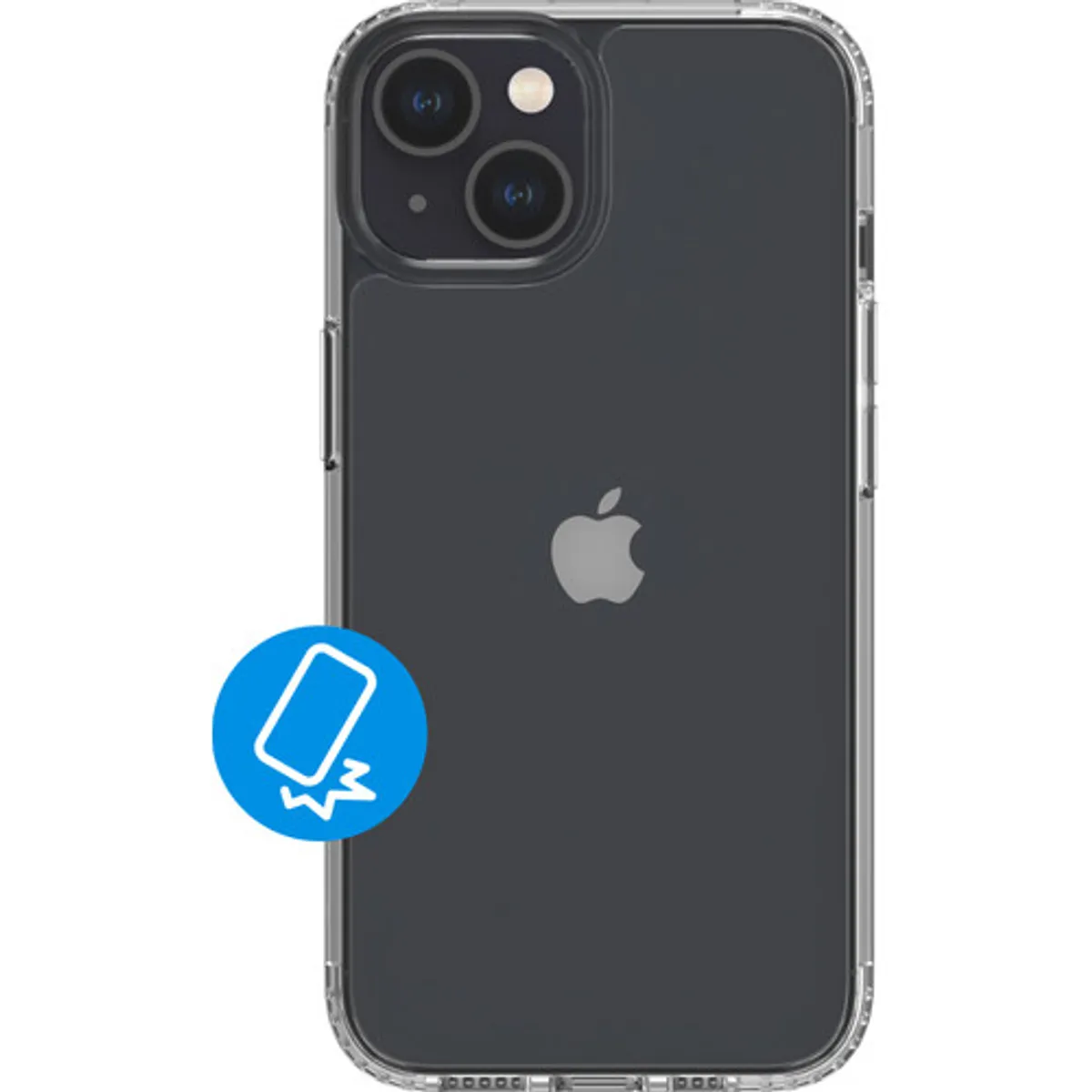BlueBuilt Protective Back Cover iPhone 13 Transparant
