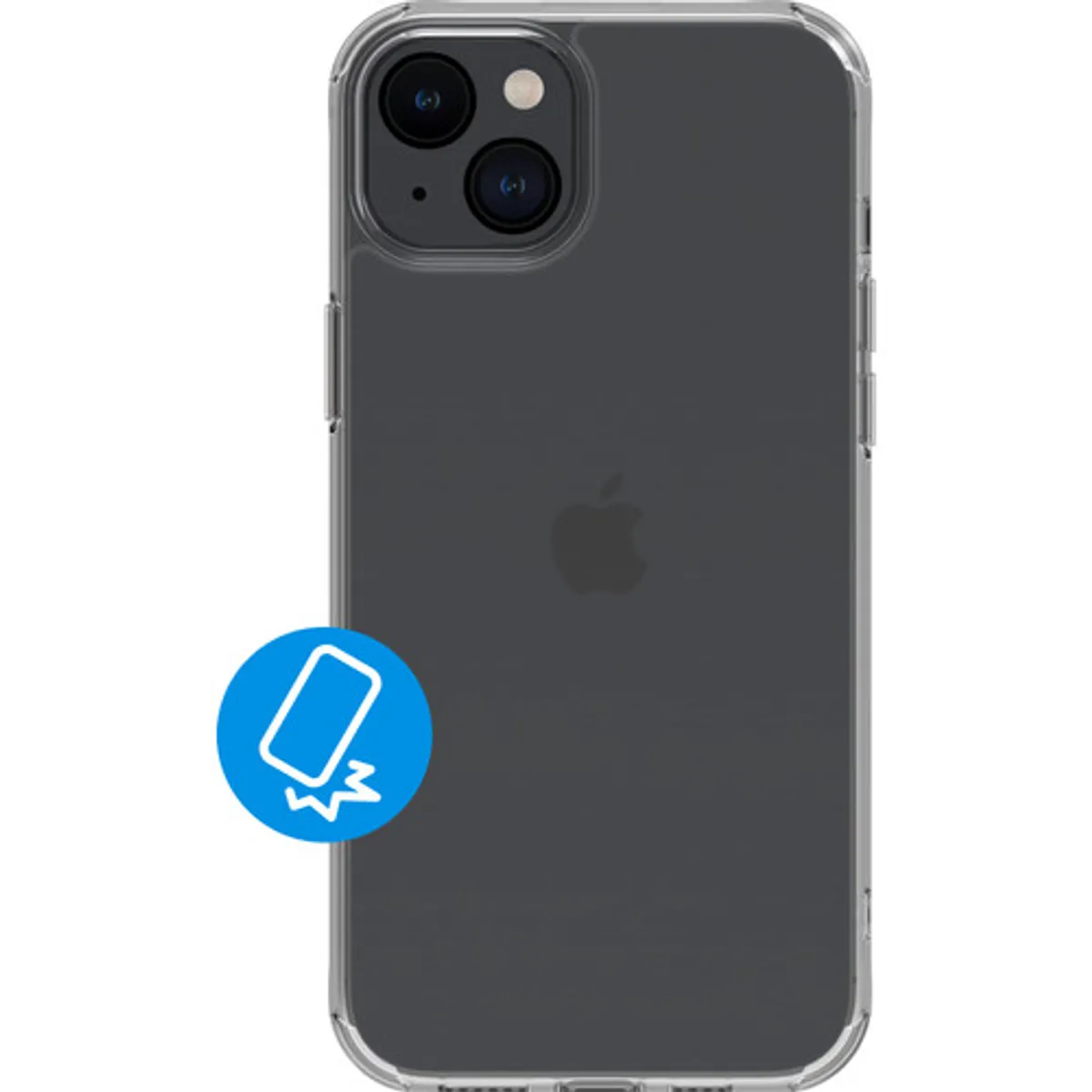BlueBuilt Protective Back Cover iPhone 15 Plus Transparant