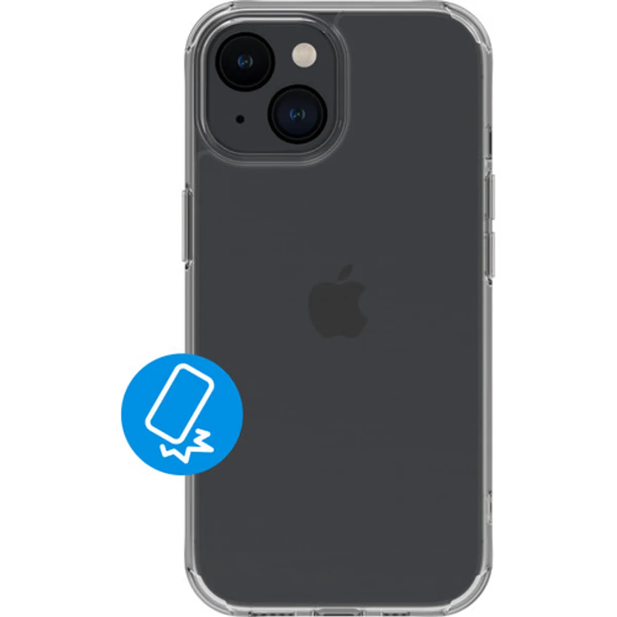 BlueBuilt Protective Back Cover iPhone 15 Transparant