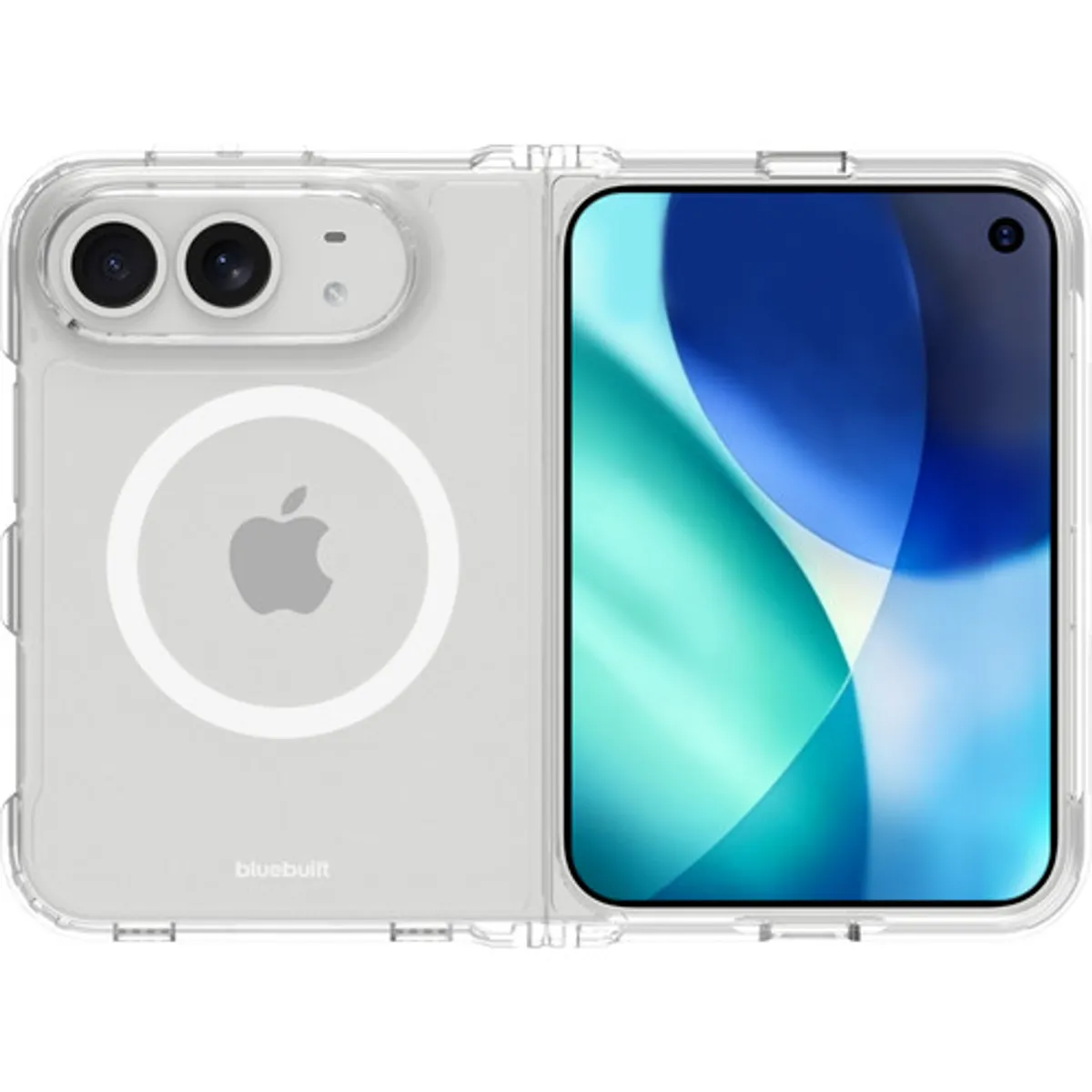 BlueBuilt Protective Back Cover iPhone Duo Transparant