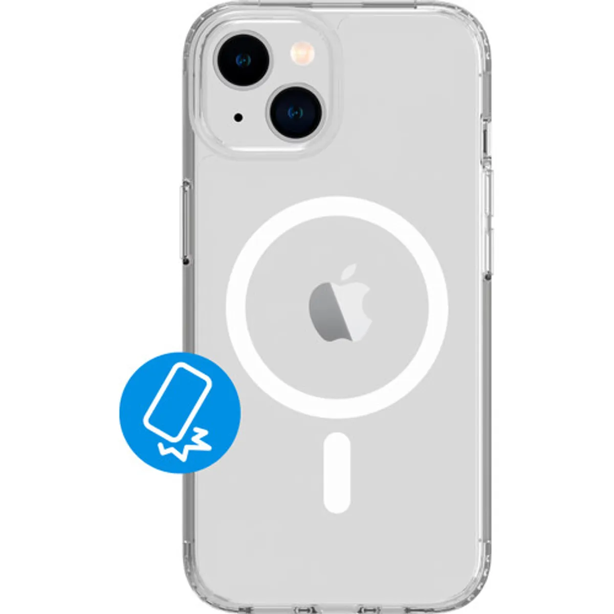BlueBuilt Protective Back Cover met MagSafe Apple iPhone 13 Transparant