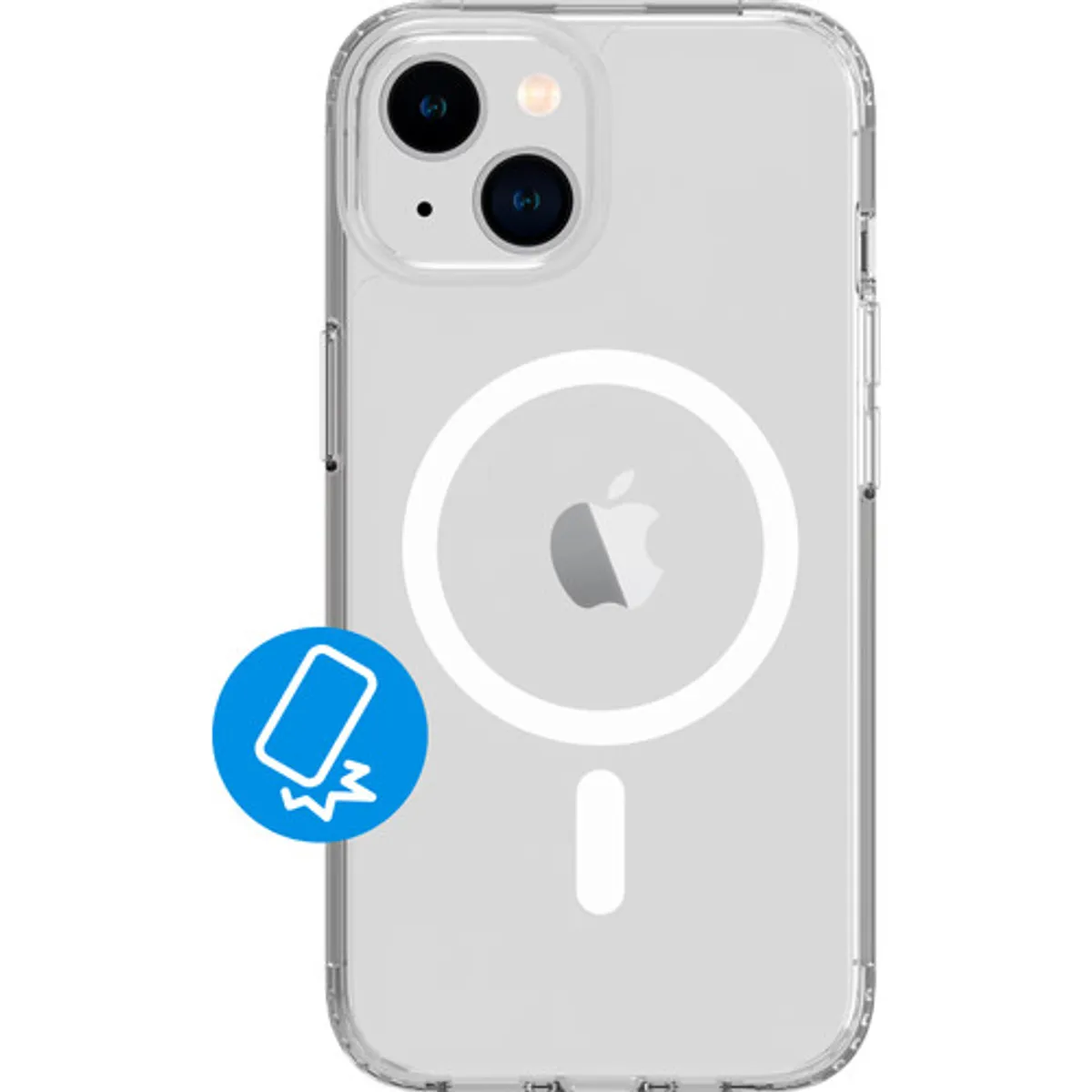 BlueBuilt Protective Back Cover met MagSafe Apple iPhone 14 Transparant