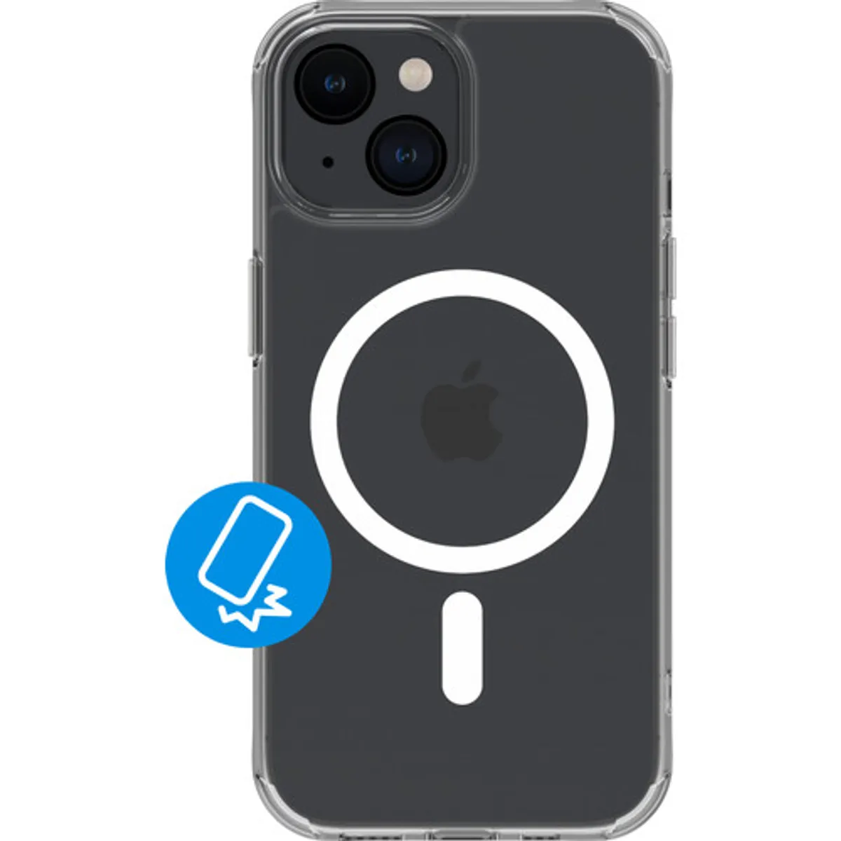 BlueBuilt Protective Back Cover met MagSafe iPhone 15 Transparant