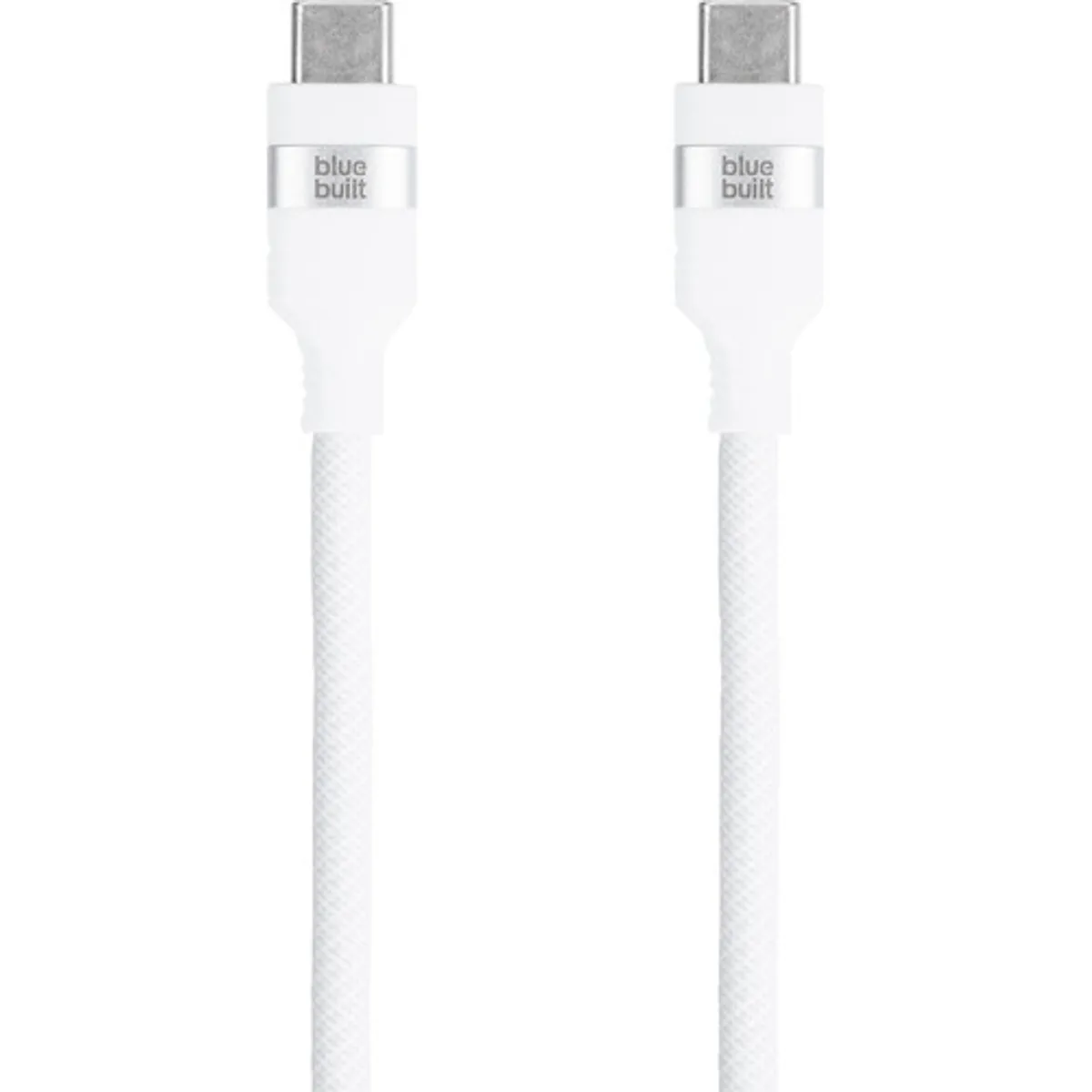 BlueBuilt Usb C Kabel 240W 2m Nylon Wit
