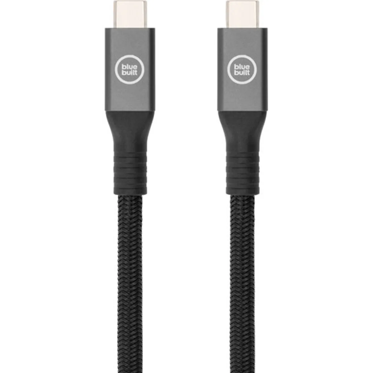 BlueBuilt Usb C naar usb C kabel 240W 2m Nylon Zwart