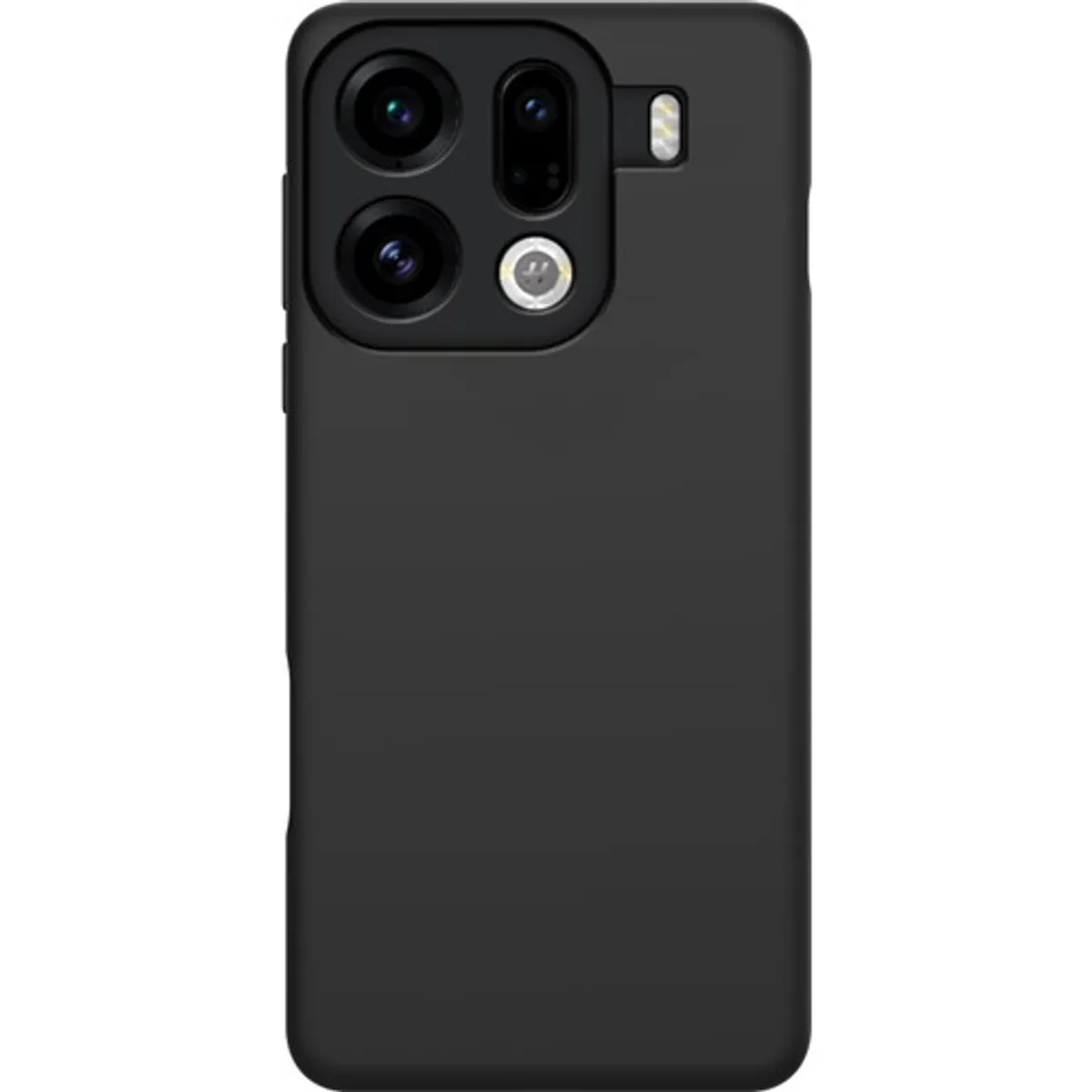 Just in Case Soft Design Oppo Find X9 Pro Back Cover Zwart