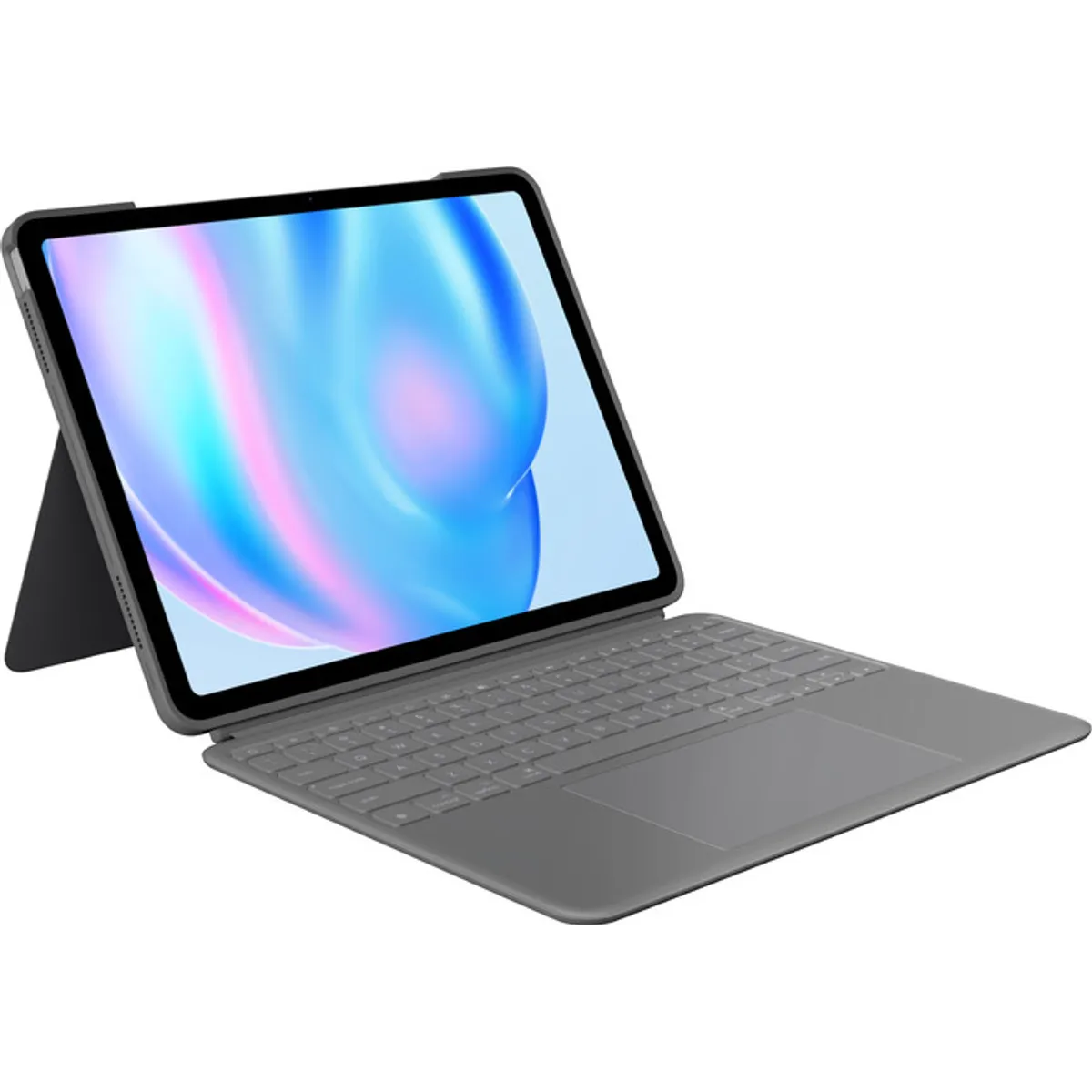 Logitech Combo Touch Apple iPad Air 13" (2026/2025/2024) Toetsenbord Hoes QWERTY Grijs
